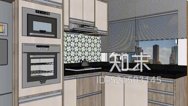 科津尼亚德中密度纤维板SU模型下载【ID:521503145】