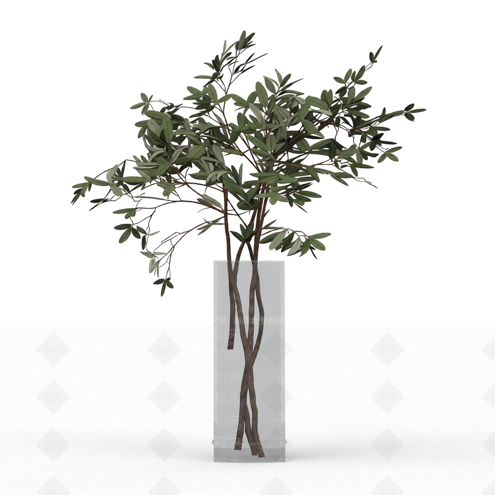 带盆绿植模型3D模型下载【ID:1206191526】