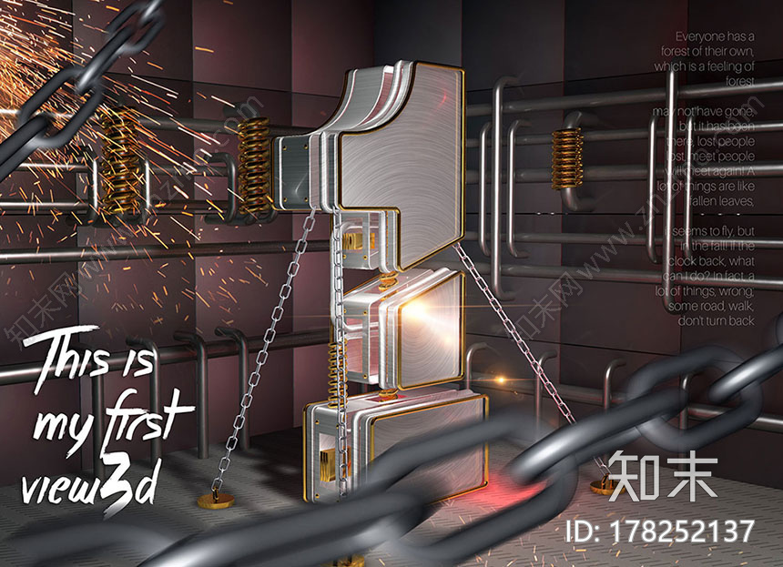 器械宣传页CG模型下载【ID:178252137】