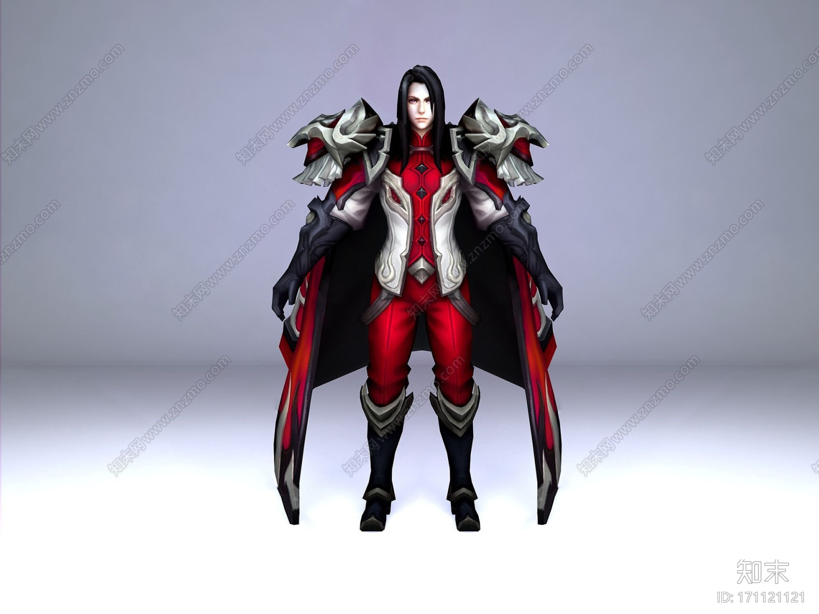 现代3D男游戏角色王者荣耀2013CG模型下载【ID:171121121】