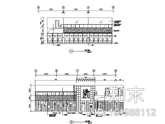 [北京]某大酒店装修图(含效果)cad施工图下载【ID:161988112】