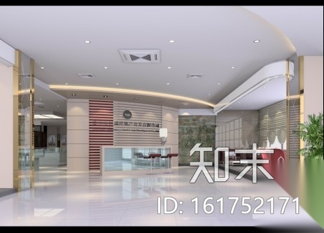 [浙江]某房地产售楼部室内装修图（含效果）cad施工图下载【ID:161752171】