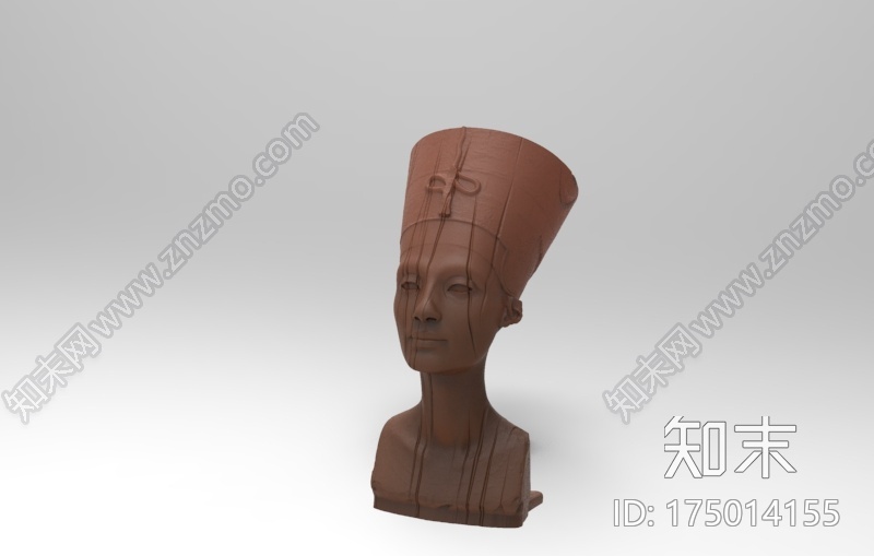 法老半身像3d打印模型下载【ID:175014155】