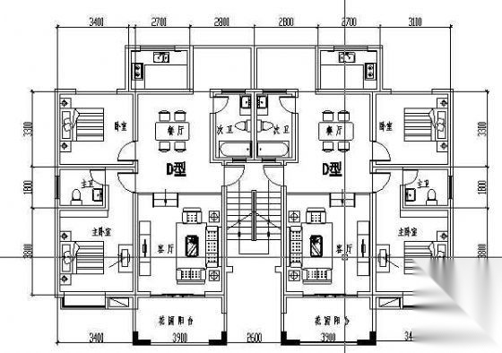 某房产规划建筑设计方案cad施工图下载【ID:168127154】