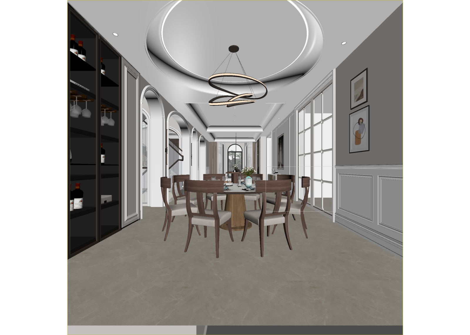 欧式酒窖3D模型下载【ID:1214985831】
