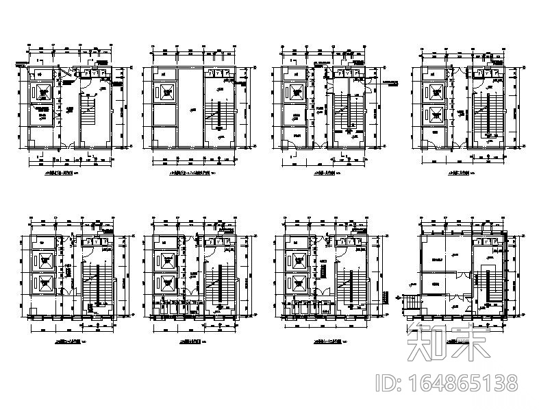 [浙江]高层幕墙立面框架结构县级图书档案馆建筑施工图施工图下载【ID:164865138】