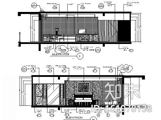 [三亚]五星级酒店豪华套房施工图cad施工图下载【ID:161978138】