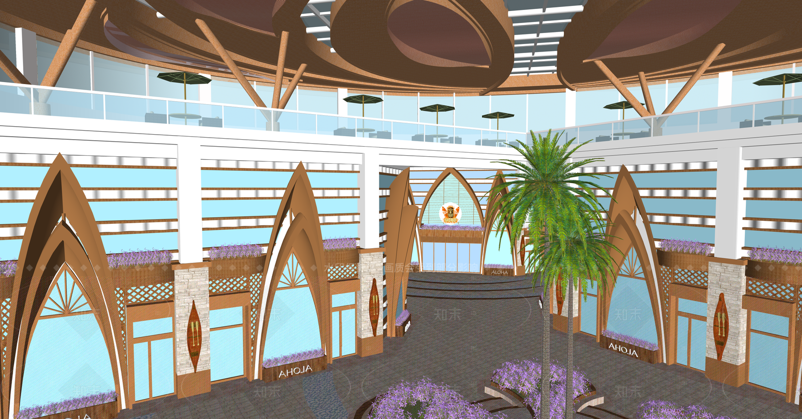 现代其他展厅SU模型下载【ID:1215203424】