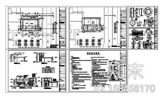 重庆城市花园小区景观施工图施工图下载【ID:168458170】