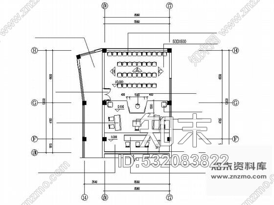 施工图会议综合楼室内装修施工图cad施工图下载【ID:532083822】