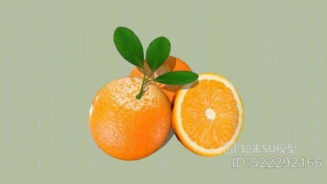 桔子（Orange）SU模型下载【ID:522292166】