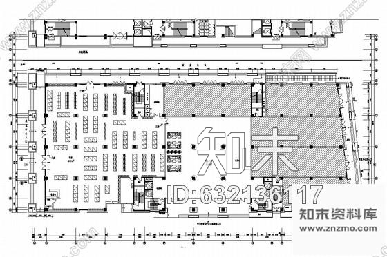 施工图杭州市中心核心地带重点惠民工程文化中心装修图含实景图cad施工图下载【ID:632136117】