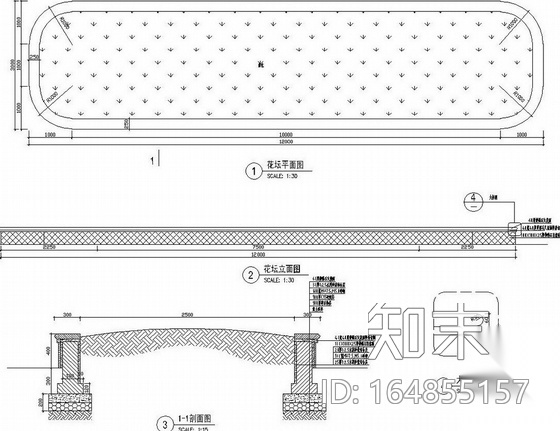 [安徽]人民医院门诊楼园林景观工程施工设计图cad施工图下载【ID:164855157】