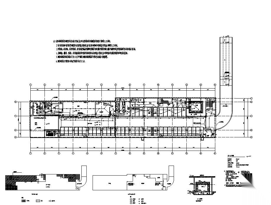 [安徽]某城市质监局建筑施工图设计图cad施工图下载【ID:151479120】