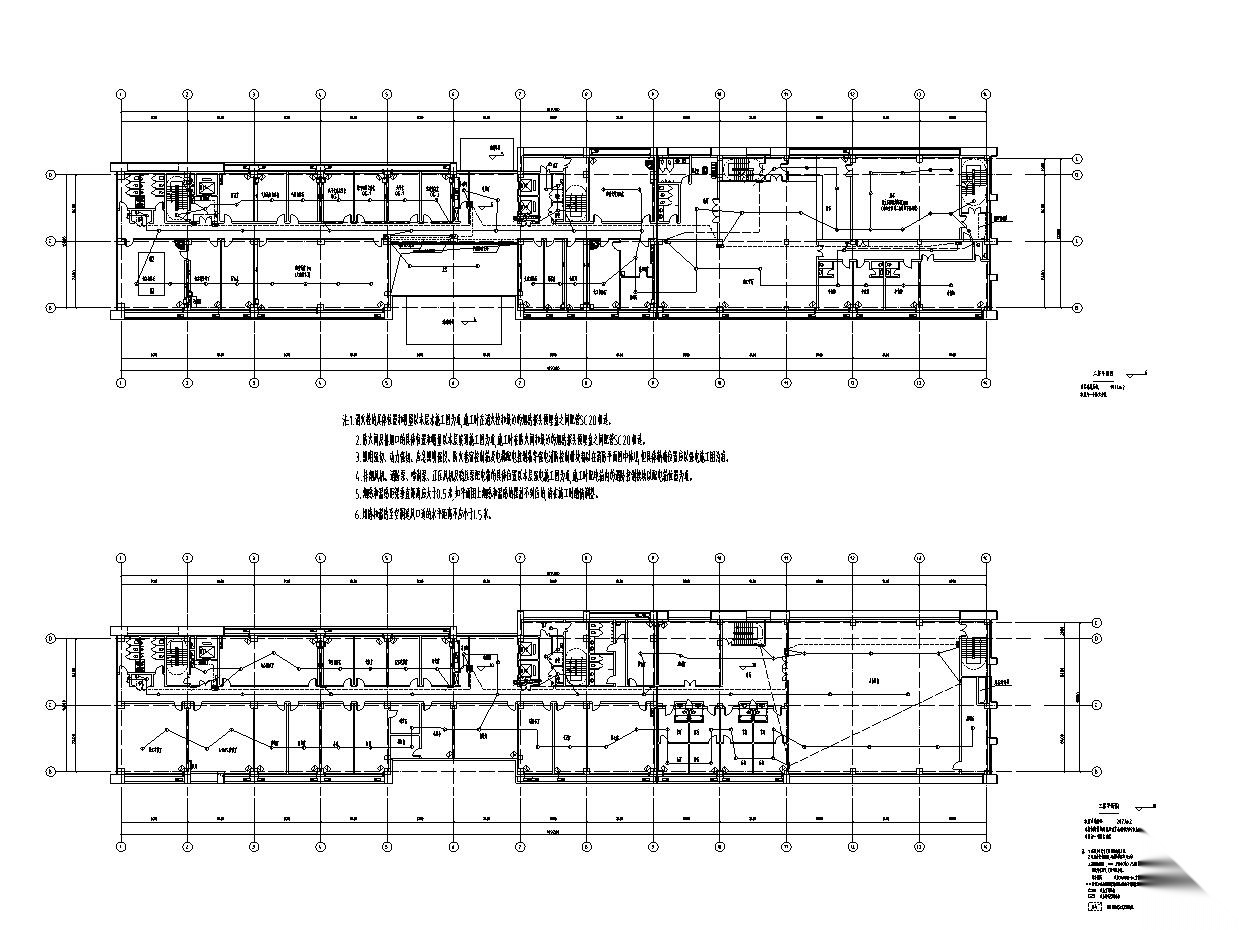 [安徽]某城市质监局建筑施工图设计图cad施工图下载【ID:151479120】