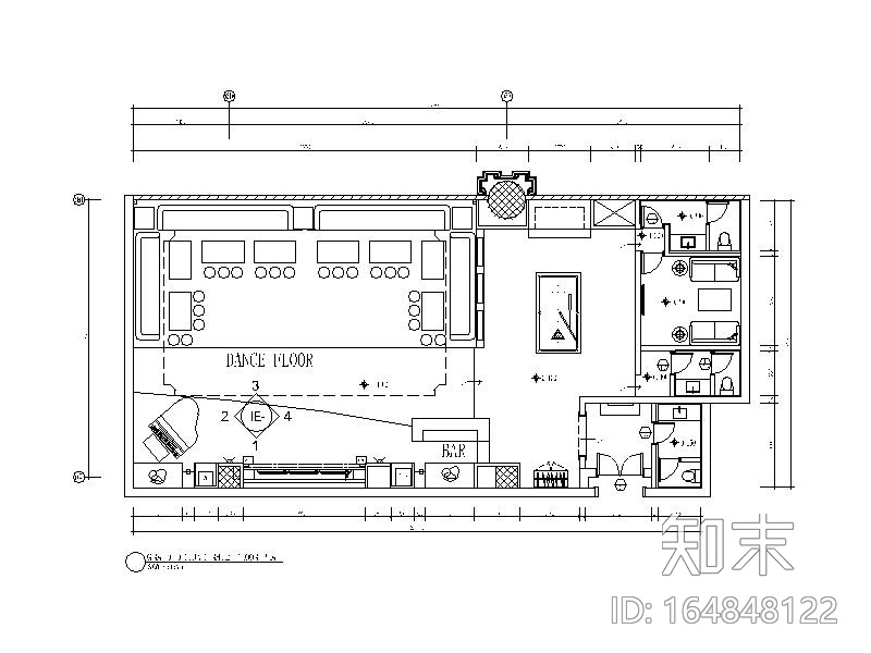 超级豪华限量版KTV包房设计施工图（含效果图）cad施工图下载【ID:164848122】