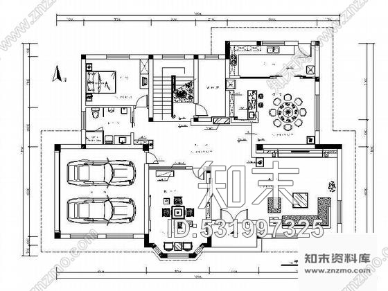 施工图双层别墅设计方案图cad施工图下载【ID:531997325】