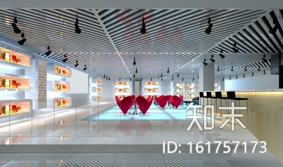 [厦门]某现代风办公室室内装修施工图（含效果）cad施工图下载【ID:161757173】