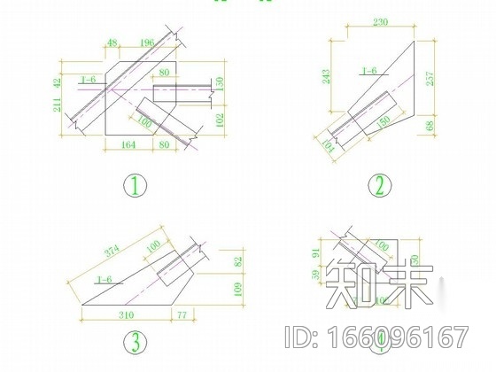 钢结构广告牌结构图cad施工图下载【ID:166096167】