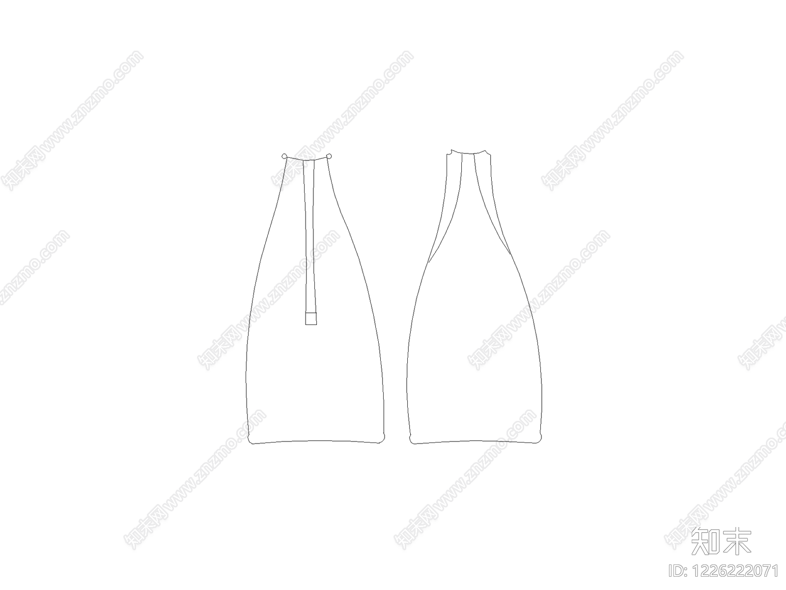 服装鞋帽cad施工图下载【ID:1226222071】