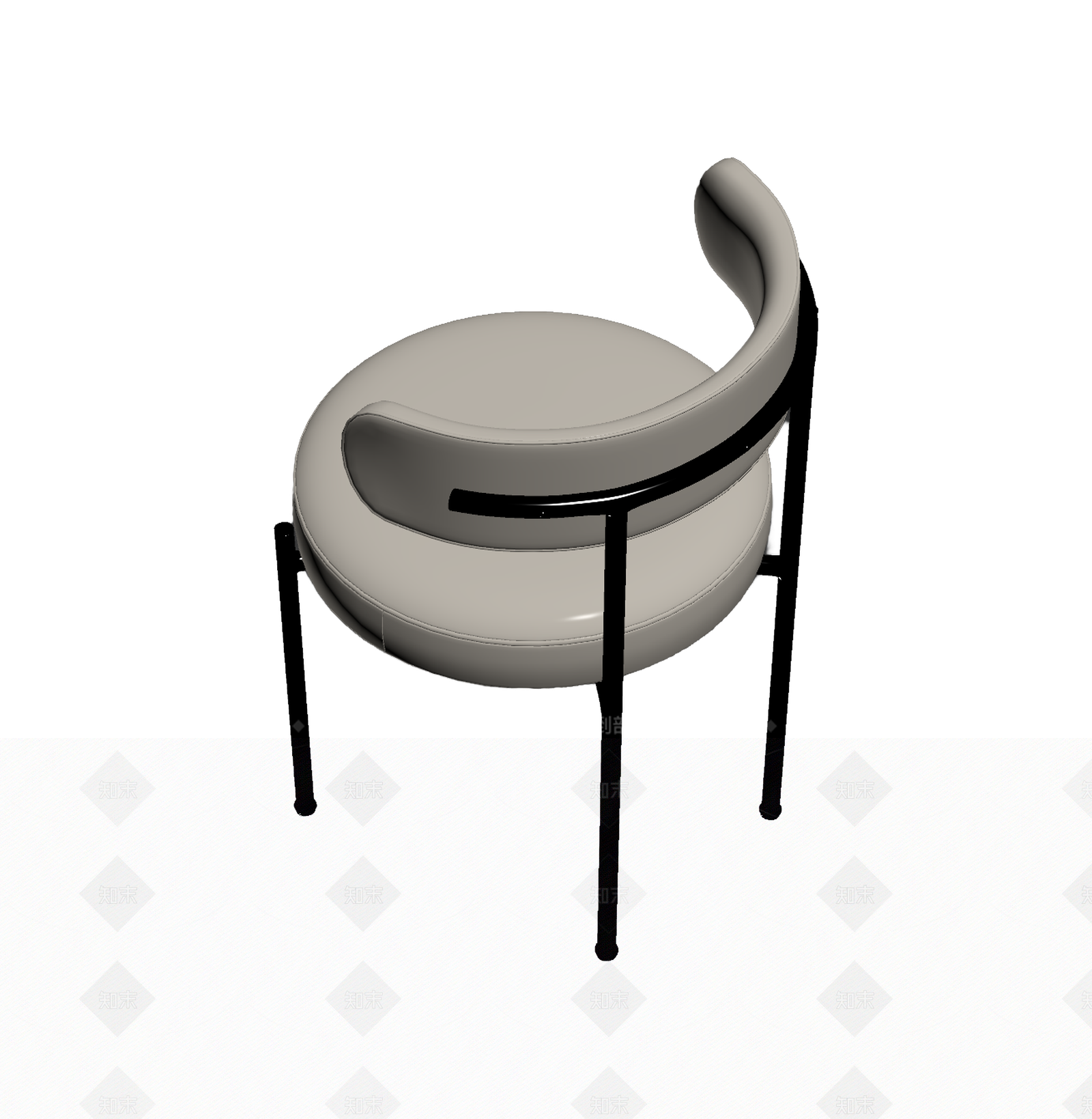 现代简约椅子3D模型下载【ID:1205546495】