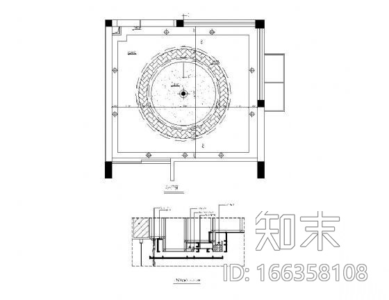 装饰吊顶详图cad施工图下载【ID:166358108】