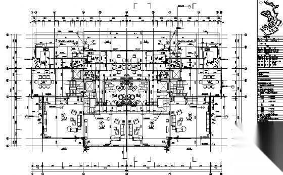 丹堤C区23、24号楼建筑施工图cad施工图下载【ID:149903105】