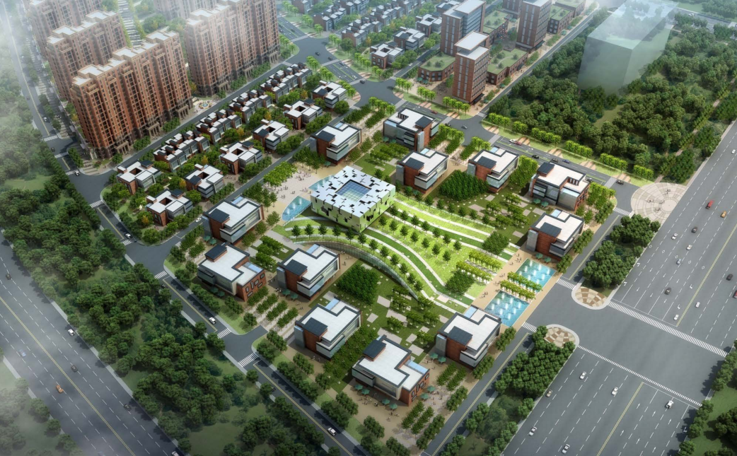 [山东]某国际艺能环保科技园建筑方案文本（PDF+43页）cad施工图下载【ID:151642185】