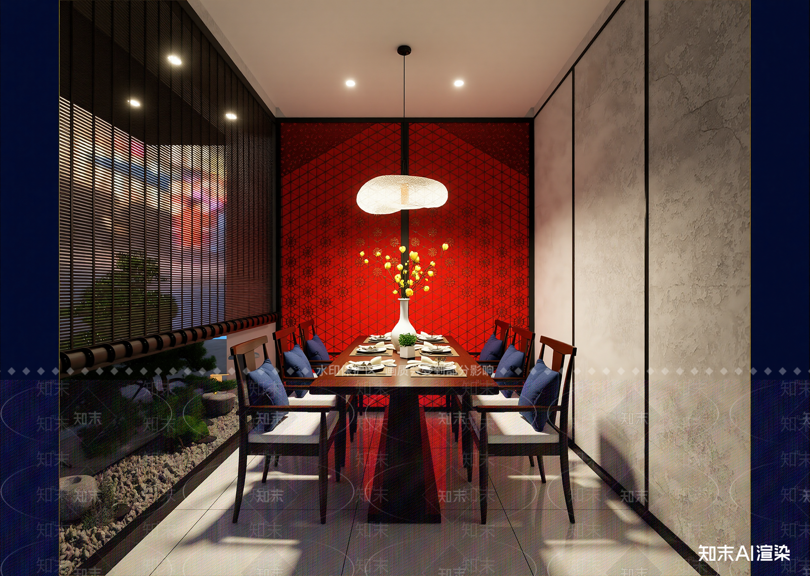 日式包厢3D模型下载【ID:1214933846】
