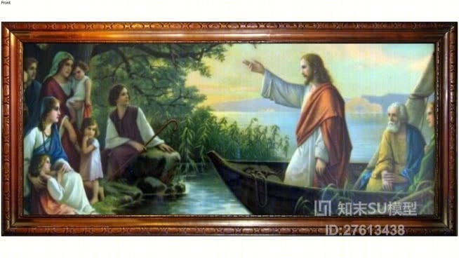 装饰画SU模型下载【ID:919323780】