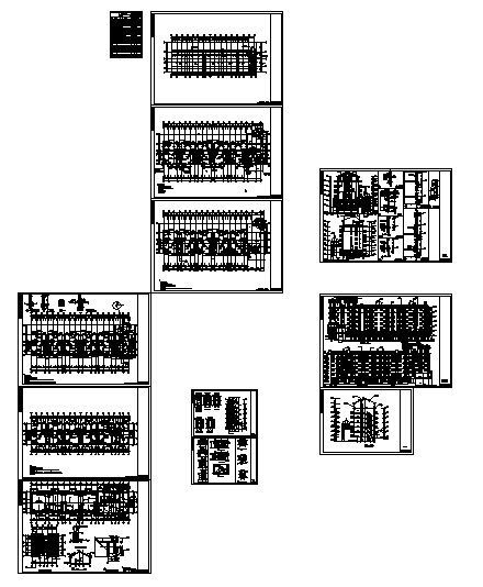 江南某六层商住楼建筑施工图cad施工图下载【ID:149851169】