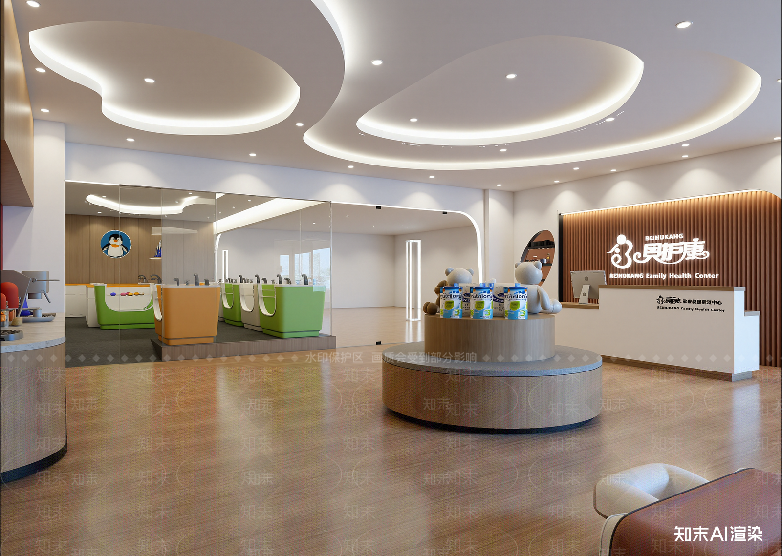 现代接待室3D模型下载【ID:1214849206】