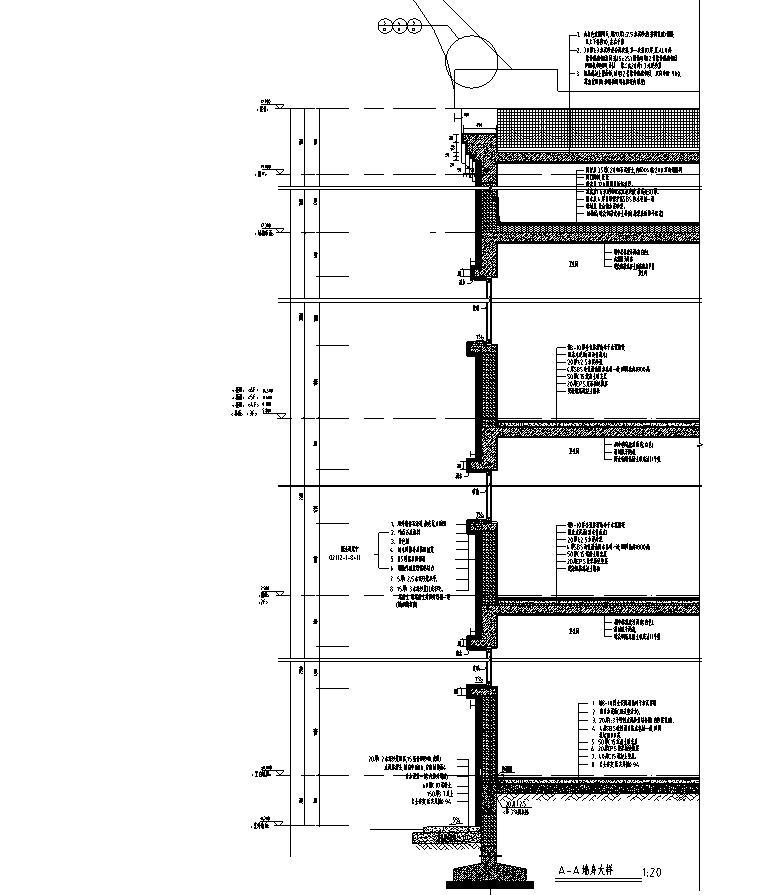 [宁夏]六层剪力墙结构中式风格住宅建筑施工图cad施工图下载【ID:149778142】