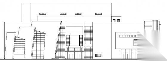 某三层影剧院建筑方案图施工图下载【ID:164867109】