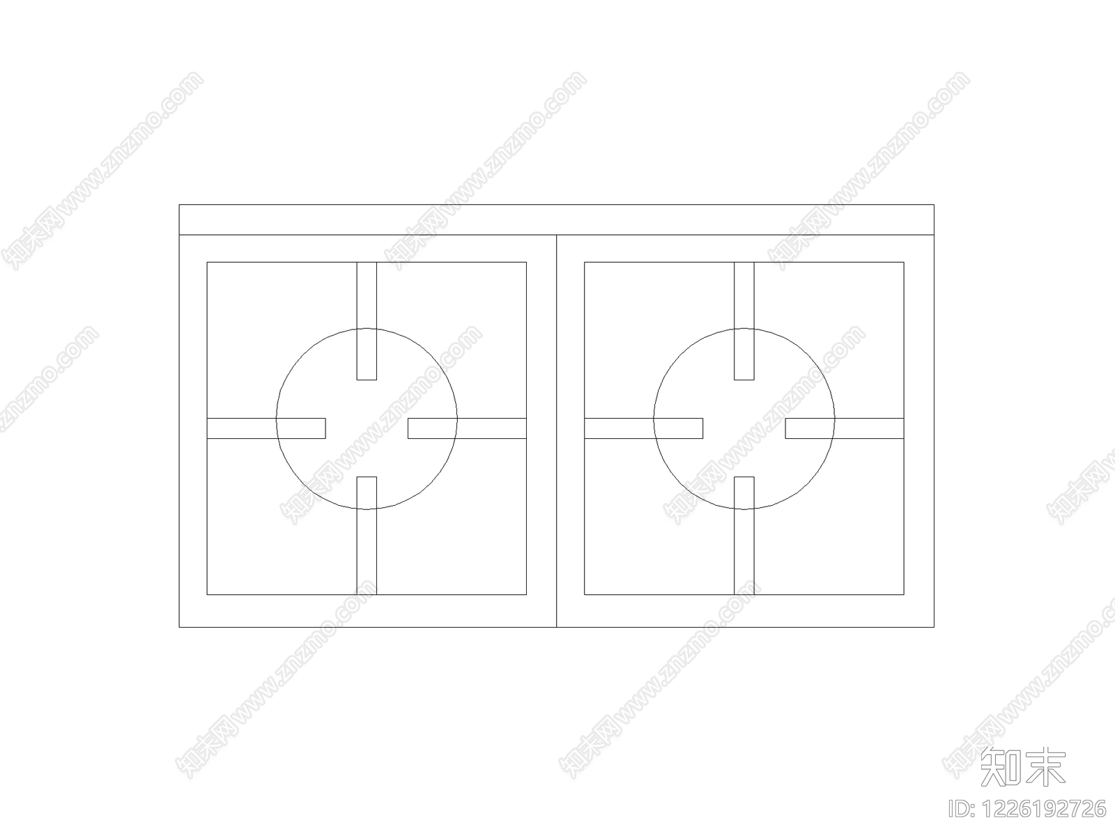 开关插座cad施工图下载【ID:1226192726】