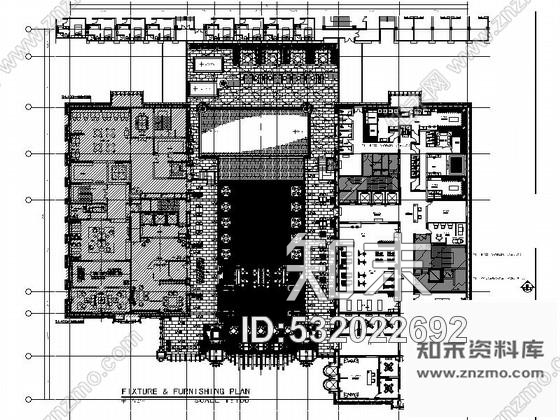施工图福建独资企业五星级高档酒店装修CAD施工图含效果cad施工图下载【ID:532022692】