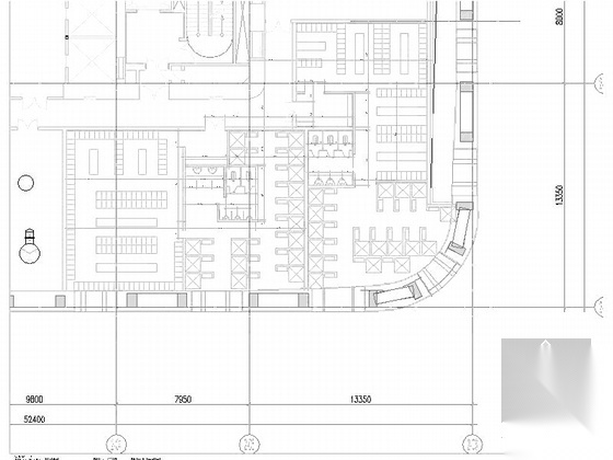 [天津]超高层框架钢结构航障灯墙面办公酒店综合体建筑...cad施工图下载【ID:167042131】