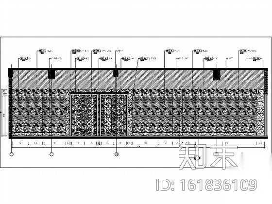 [福建]游艇会所中餐厅室内装修设计施工图（含效果）cad施工图下载【ID:161836109】