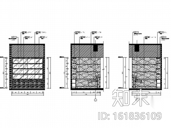 [福建]游艇会所中餐厅室内装修设计施工图（含效果）cad施工图下载【ID:161836109】