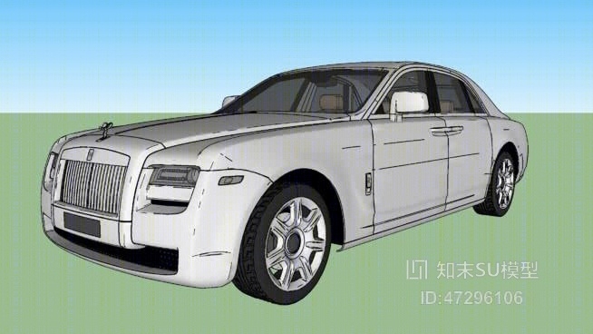 劳斯莱斯幽灵2011SU模型下载【ID:47296106】