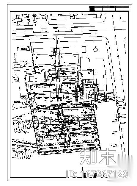 某小区外网给排水消防综合管道设计图cad施工图下载【ID:167267129】