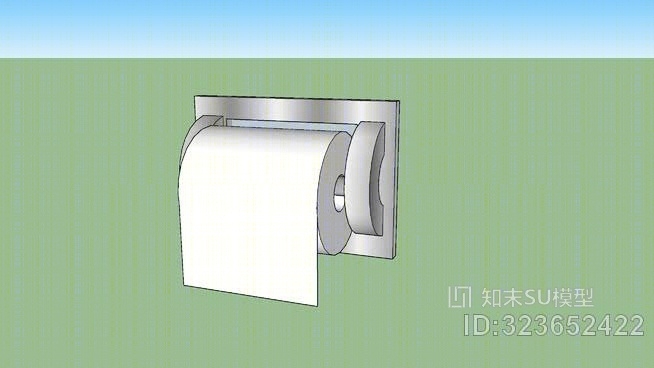厕纸SU模型下载【ID:323652422】