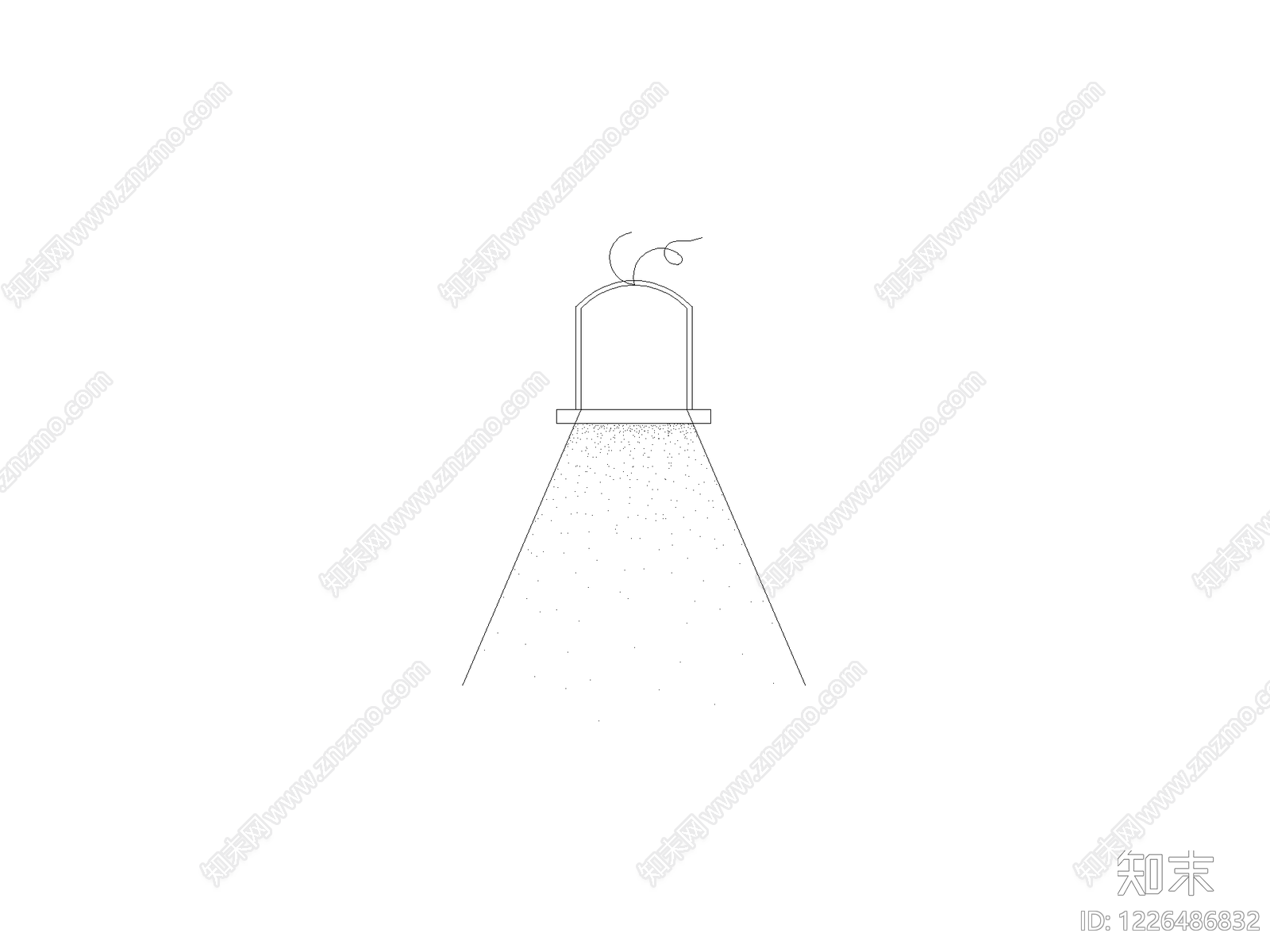 灯具图块cad施工图下载【ID:1226486832】