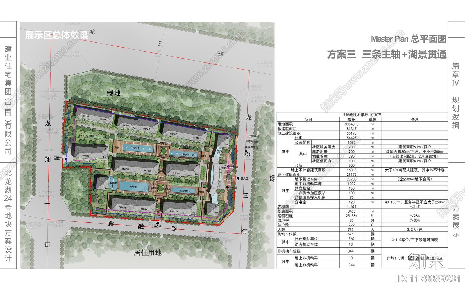 龙湖小区建筑地块平面布局设计案例分析合集下载【ID:1178889231】