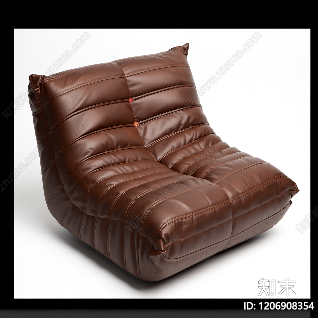 绗缝造型沙发3D模型下载【ID:1206908354】