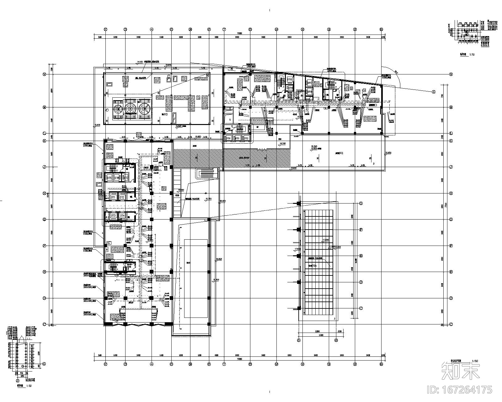 上海漕河泾开区酒店办公综合楼给排水施工图施工图下载【ID:167264175】