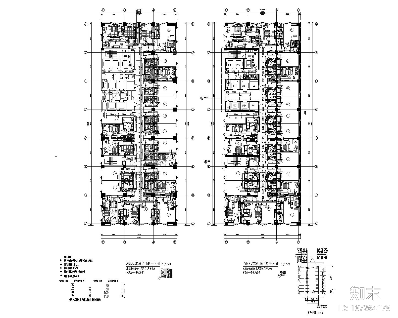 上海漕河泾开区酒店办公综合楼给排水施工图施工图下载【ID:167264175】