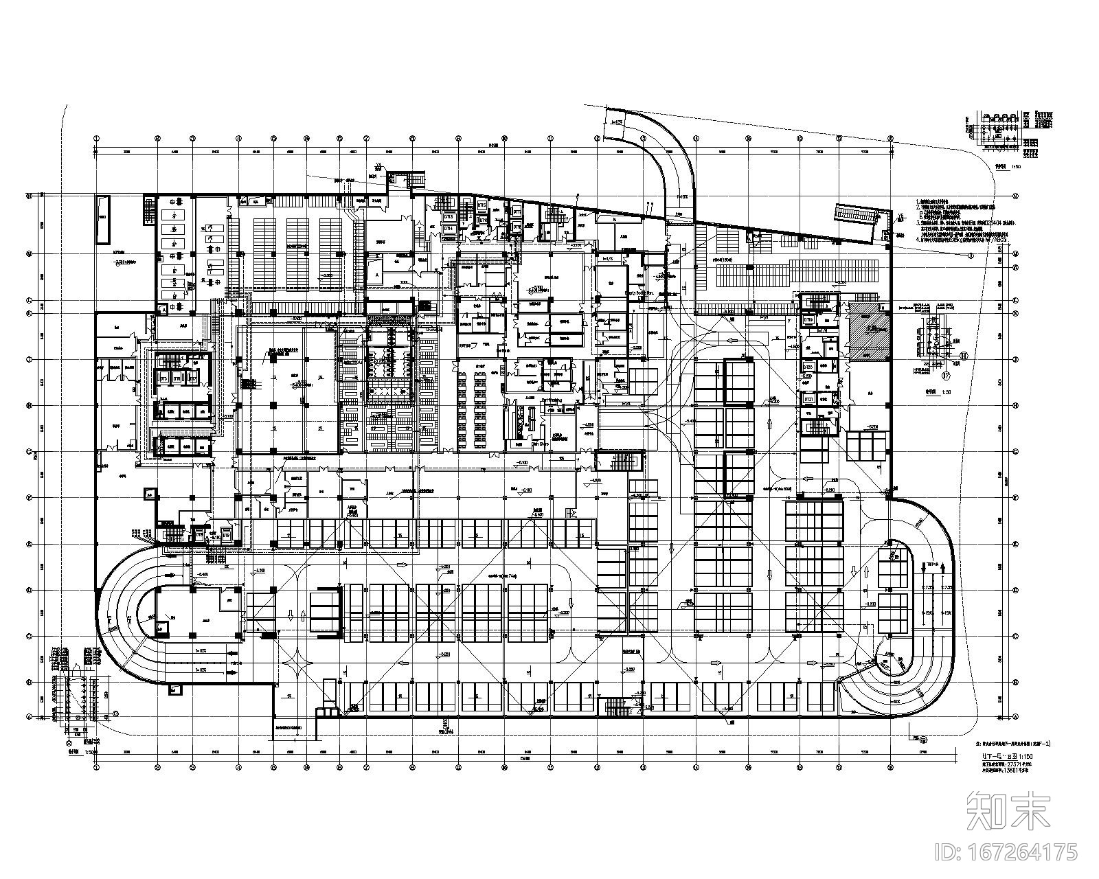 上海漕河泾开区酒店办公综合楼给排水施工图施工图下载【ID:167264175】