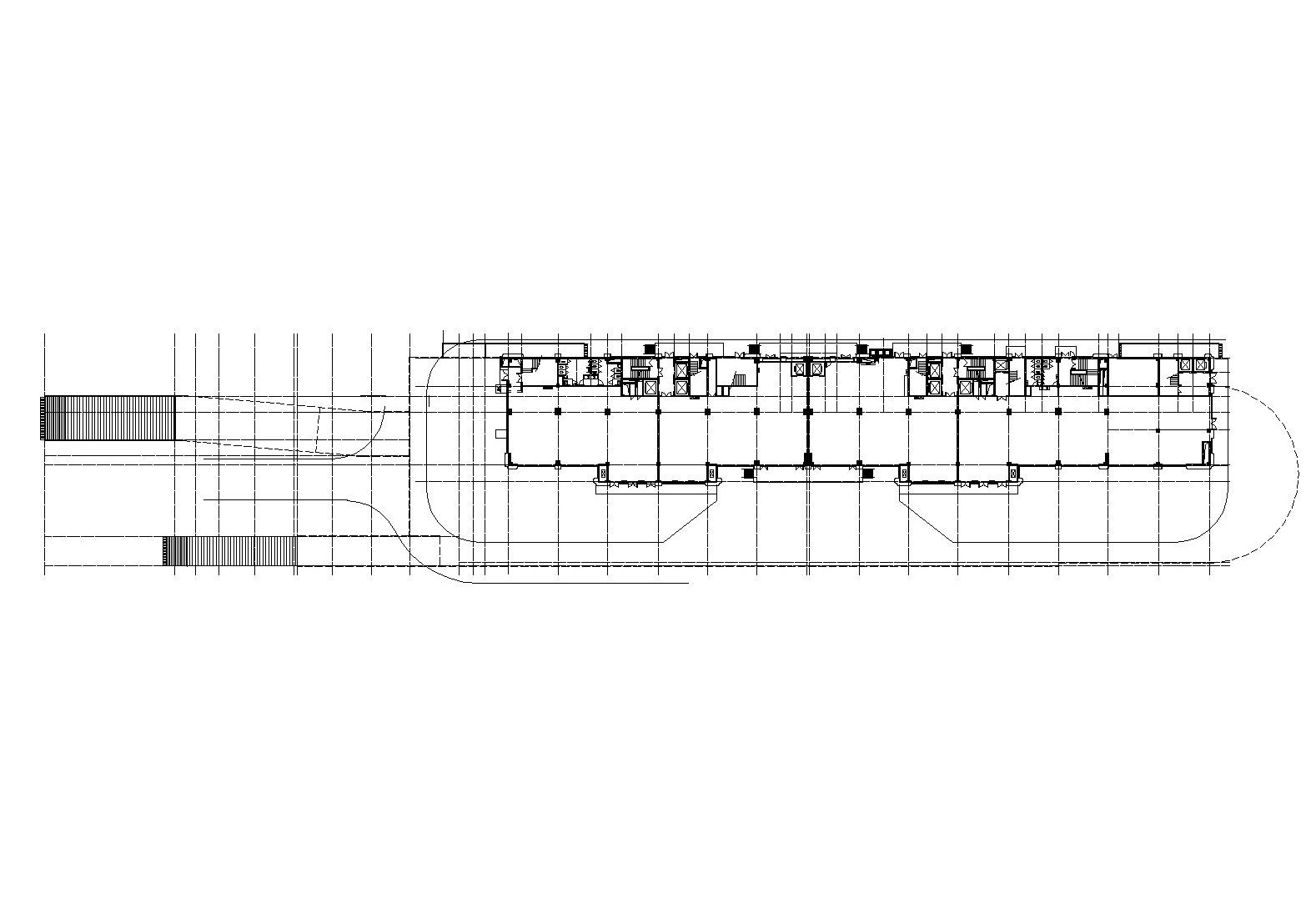 [浙江]杭州九茂大厦高层老年公寓改造建筑施工图（CAD）cad施工图下载【ID:151581196】