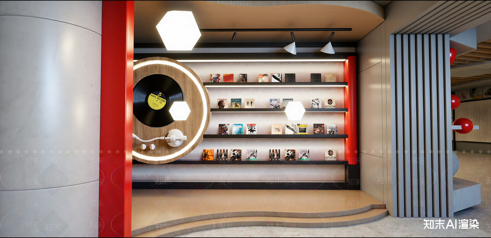 现代数码店SU模型下载【ID:1215932067】